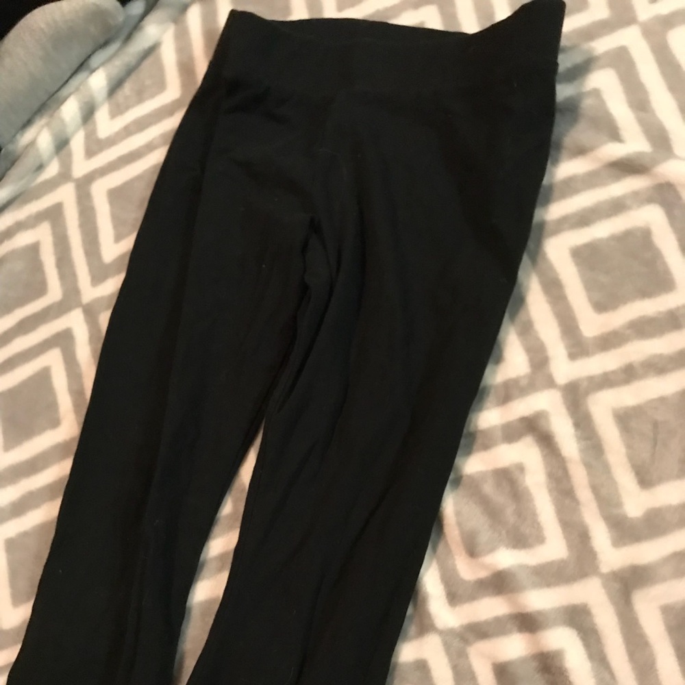 black leggings